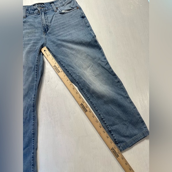 Lucky Brand Sienna Slim Boyfriend Jeans Size 6 / 28 Distressed Mid Rise Stretch - Picture 3 of 10